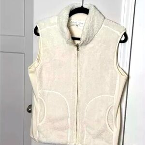 North River Outfitter Womens Medium Full Zip Vest With Pockets Soft